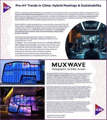 InfoComm China 2026 White-Paper Report & Case Studies on Pro-AV