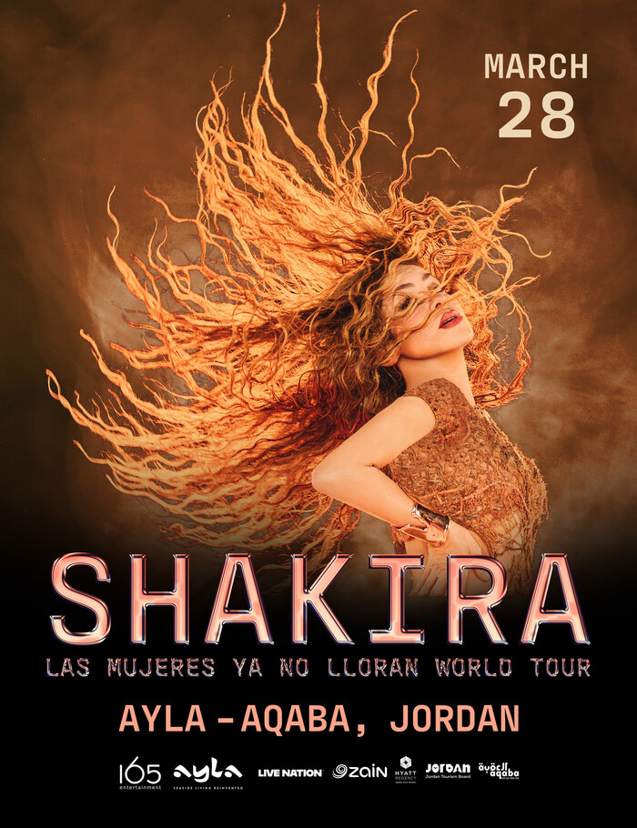 Shakira to Perform Live in Jordan for the First Time