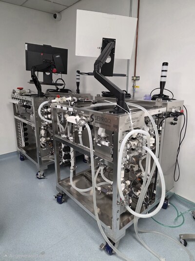 Among the items up for auctions are Chromatography systems by Sepragen.