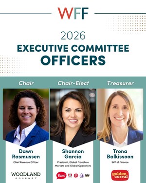 TOP FOODSERVICE EXECUTIVES APPOINTED TO 2026 WFF BOARD OF DIRECTORS