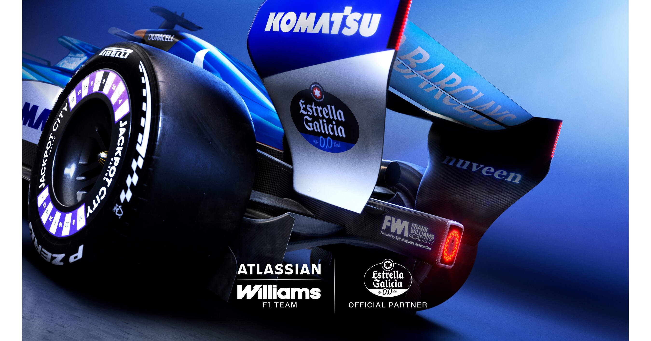 Atlassian Williams F1 Team toasts new partnership with Estrella Galicia 0,0