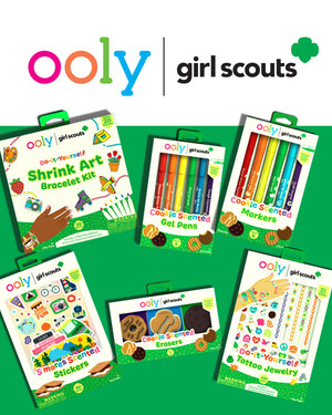 OOLY Debuts Limited-Edition OOLY x Girl Scouts Collection