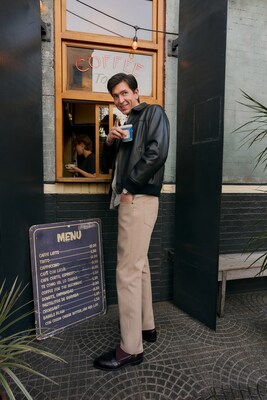 Nicholas Braun in Bonobos' new chino campaign
Credit: Vanessa Rees, Courtesy of Bonobos Nicholas Braun in Bonobos' new chino campaign
Credit: Vanessa Rees, Courtesy of Bonobos