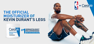 NBA Superstar Kevin Durant Becomes the "New Face of Legs" in CeraVe's Latest "Moisturize Like a Derm" Campaign