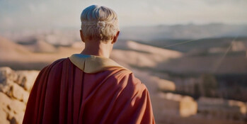 A frame from "Roma Pons Mundi"