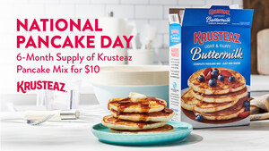 Krusteaz Flips National Pancake Day into a Six-Month Supply of Pancakes for $10