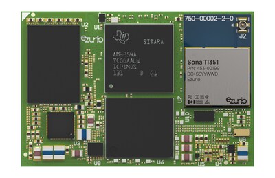 Carbon AM62 OSM-MF: Dual Display, 3D Graphics,  Industrial Peripherals, Camera, and optional Wi-Fi 6 and Bluetooth LE 5.4