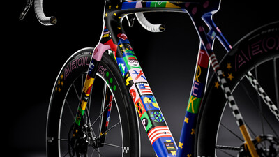 Downtube icons on "The First 50" — a bike that rewards curiosity, with layers of meaning riders will discover over time