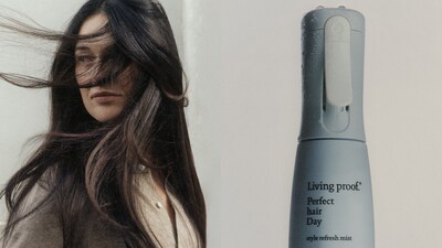 Perfect hair Day™ Style Refresh Mist restyles hair between washes.