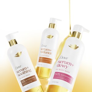 DOVE SETS A NEW STANDARD IN CLEANSING WITH THE LAUNCH OF DOVE SERUM+ OIL BODY WASH COLLECTION