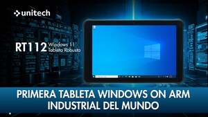 Unitech lanza la primera tableta con Windows en ARM de grado industrial del mundo, con lo que lleva la movilidad empresarial a los profesionales de primera línea