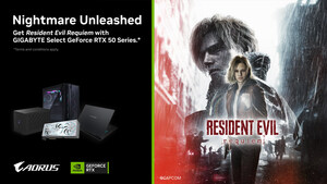 GIGABYTE se une à NVIDIA® GeForce RTX™ no lançamento de Resident Evil™ Requiem