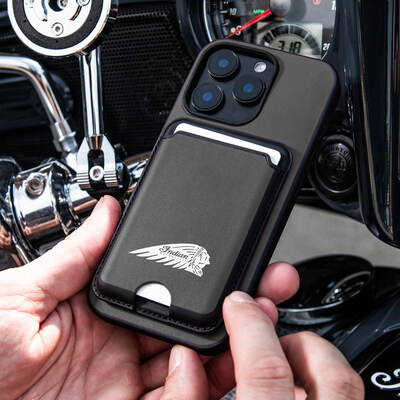 SP Connect x Indian Motorcycle Phone Case and Card Wallet Gray Version