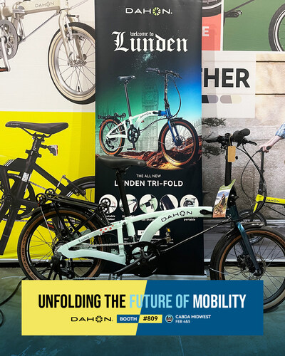 LUNDEN 20’’ debut at CABDA Midwest, USA (PRNewsfoto/DAHON TECH)