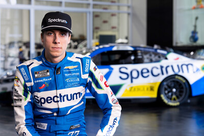 Spectrum partners with Carson Hocevar, Spire Motorsports, for NASCAR Cup Series Campaign.