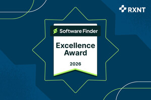 RXNT Wins Inaugural Excellence Award from Software Finder, Recognized as Top Healthcare Software