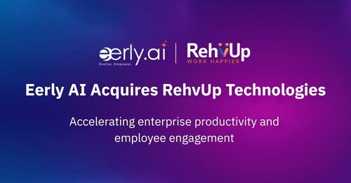 Eerly AI Acquires RehvUp Technologies (PRNewsfoto/Eerly.AI)