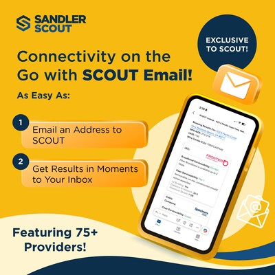 Sandler Partners announces an industry-first SCOUT enhancement, allowing Partners to harness the power of SCOUT via a simple email and get results to their inbox on the go. Sandler Partners announces an industry-first SCOUT enhancement, allowing Partners to harness the power of SCOUT via a simple email and get results to their inbox on the go.