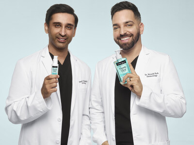 Global Innovation Partners Dr. Dhaval Bhanusali and Dr. Muneeb Shah who co-designed Evenly Clear™