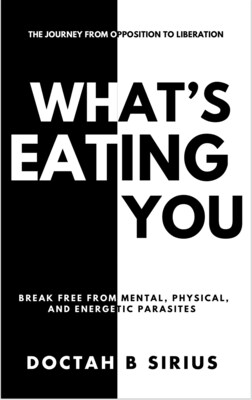 What’s Eating You is a transformative guide exploring how emotional, mental, and energetic imbalances manifest in the physical body. The book is complemented by the Doctah B Sirius Medicine Music Collective: Special Edition—a seven-hour, 22-track soundscape designed to support restoration, regulation, and nervous-system balance.