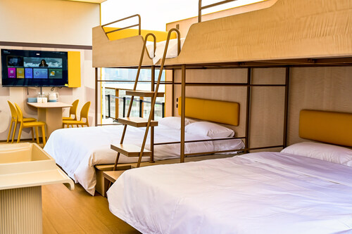 A model family room at the newly announced Hanting Inn.