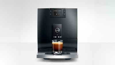 Inspired by JURA's premium segment, the C3 echoes the timeless wave design on the convex-concave front panel, wave-inspired water tank and a chrome cup grille. Ideal for kitchens of any size, the C line is JURA's most compact footprint, measuring 10.2 x 12.8 x 17.2 in.