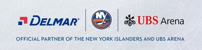 Delmar – An Official Partner of the New York Islanders & the UBS Arena (CNW Group/Delmar International  Inc.)