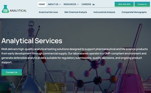 CS Analytical Expands Pharmaceutical Raw Material and Finished Product Testing with the Launch of RM Analytical