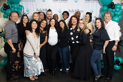 Graduates with Bill Armour, Co-Founder; Diane Hibbard, Chief Officer of Treatments; and Cruz Kim, Director of Massage. Photo Credit: Jason Speth