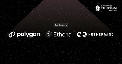 Polygon, Ethena, and Nethermind Join the Enterprise Ethereum Alliance as Institutional Ethereum Takes Shape Polygon, Ethena, and Nethermind Join the Enterprise Ethereum Alliance as Institutional Ethereum Takes Shape