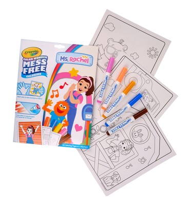 Color Wonder Ms. Rachel Coloring Pages & Markers