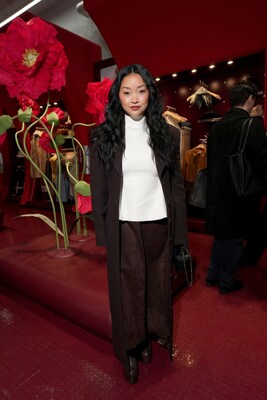 Lana Condor at Target's Spring Beauty Studio During NYFW (Credit: Bryan Bedder & Ilya Savenok / Getty.com)