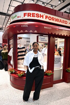 Kahlana Barfield Brown at Target's Spring Beauty Studio During NYFW (Credit: Bryan Bedder & Ilya Savenok / Getty.com)