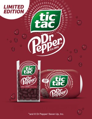 Tic Tac® and Dr Pepper® Team Up for Bold New Flavor Collaboration