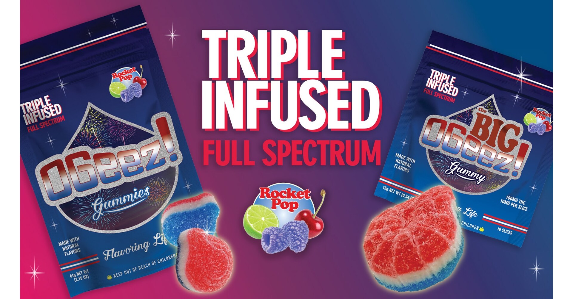 OGeez! Launches Industry-First Triple Infused Gummy