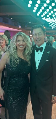 Eileen Evgenikos & Roger Barnett, Chairman, President & CEO of Shaklee Global Group, Inc.