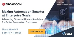 EMA Webinar to Examine How Enterprises Are Making Automation Smarter with Observability and Analytics