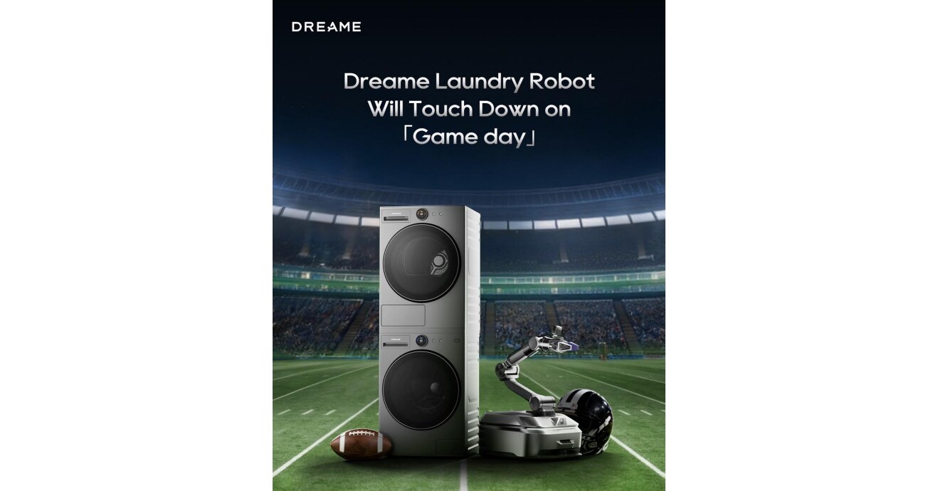 Dreame Laundry Robot Secure Prime Super Bowl Ad Slot, Elevating Global Brand Profile