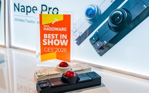 TNL Mediagene Announces GIZMART's Debut Project "Keychron Nape Pro" Wins Tom's Hardware's "Best of CES 2026 - Best Mouse" Award