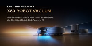 Dreame Singapore Debuts X60 Ultra: The Ultra-Slim AI-Powered Robot Vacuum With Blue Active Light