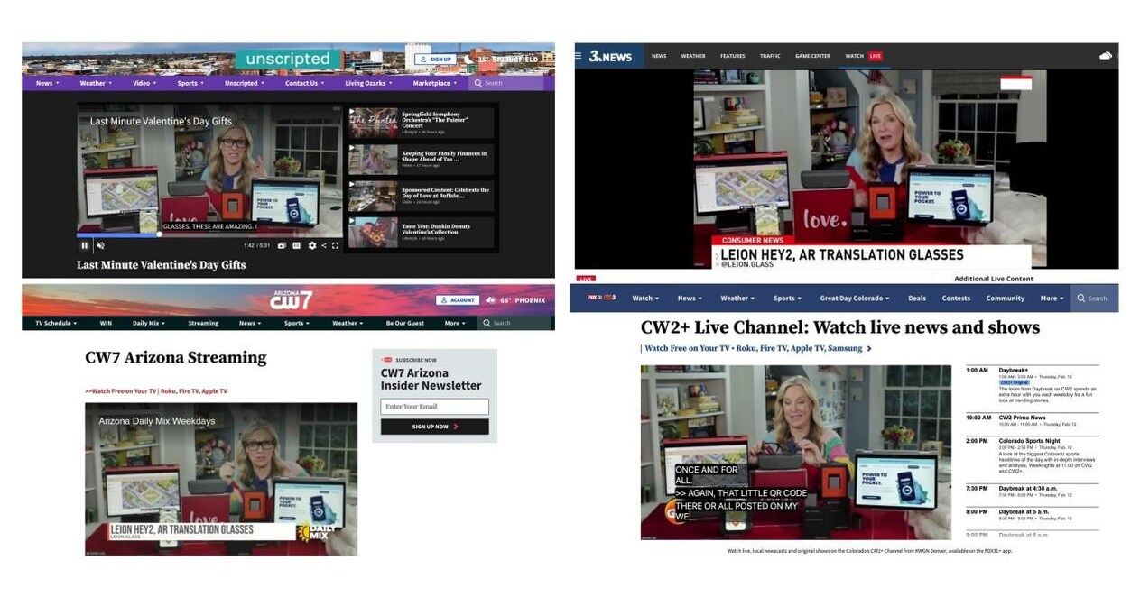 LLVisions Leion Hey2 AR Translation Glasses Named a Valentines Day Gift for Cross-Cultural Couples