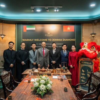 Jemmia Diamond đón tiếp Đại sứ UAE: khẳng định vị thế cầu nối thương mại Việt Nam - UAE và kiến tạo "Kim cương vượng khí" ảnh 3