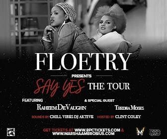 Floetry Say yes Tour