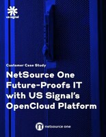 Case Study: NetSource One’s Strategic Shift to OpenCloud:
Facing VMware licensing uncertainty, MSP NetSource One migrated to US Signal’s OpenCloud to gain predictable pricing, scalable performance, and operational stability. The result: 100% uptime, fewer support tickets, lower costs, and a strong partnership that helped shape OpenCloud’s roadmap through advisory board participation.