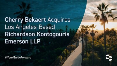 As part of its growth strategy, Cherry Bekaert has acquired Richardson Kontogouris Emerson (RKE) LLP. The acquisition expands the Firmās Southern California footprint and enhances its ability to support middleāmarket clients through broader capabilities and expanded resources. As part of its growth strategy, Cherry Bekaert has acquired Richardson Kontogouris Emerson (RKE) LLP. The acquisition expands the Firmās Southern California footprint and enhances its ability to support middleāmarket clients through broader capabilities and expanded resources.