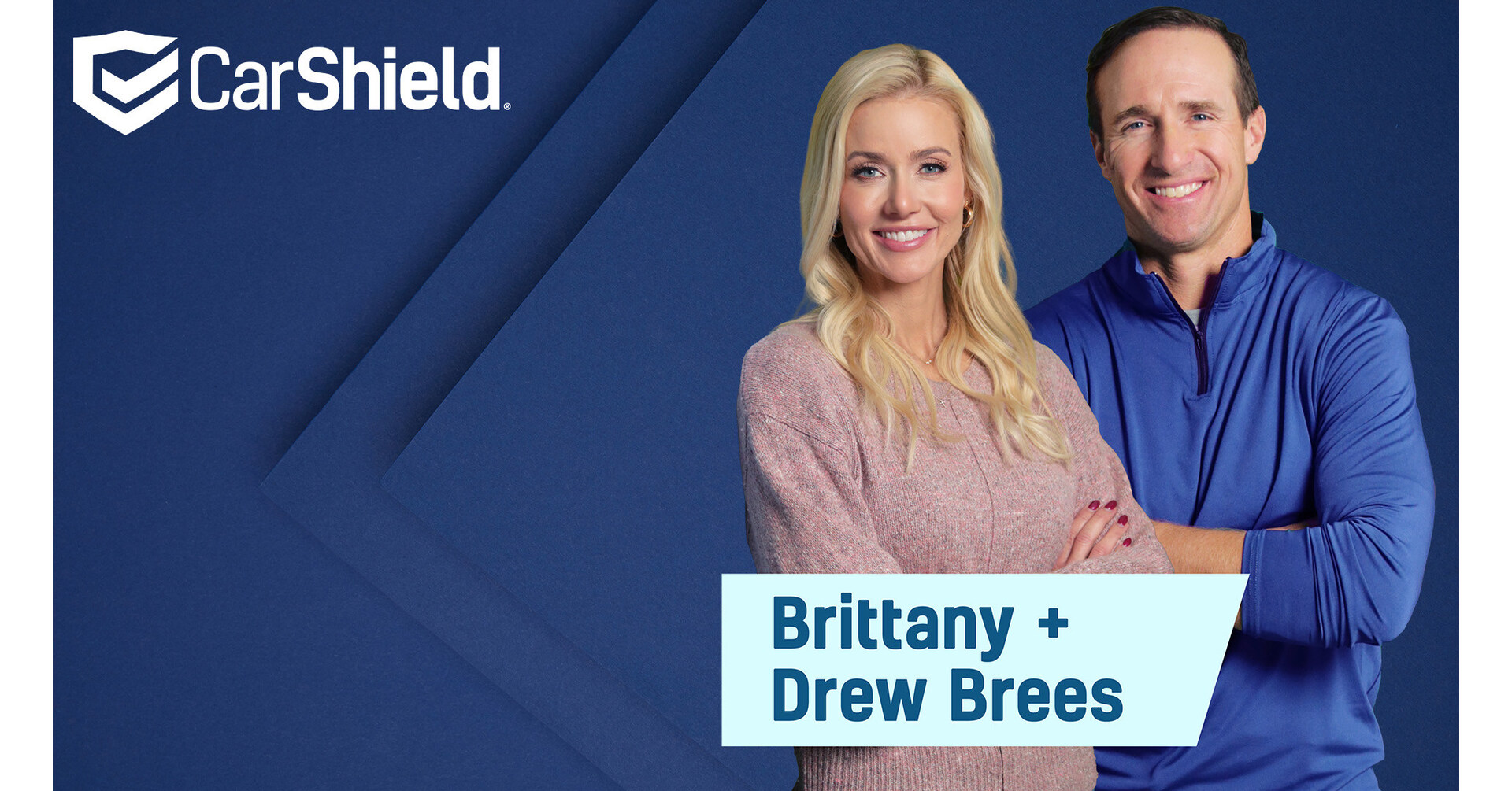 Hall of Fame Quarterback Drew Brees and Wife Brittany Join CarShield Family as New Spokespeople