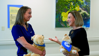 Sarasota Memorial Healthcare Foundation board member Deb Kabinoff personally funded the study, which showed the robotic pets provided meaningful benefits to patients with dementia, including fewer drops in blood pressure and heart rate, fewer episodes that can lead to fall risks, shorter hospital stays and a higher likelihood of returning home rather than to assisted living or skilled nursing care after hospitalization.