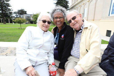 The Fromm Institute for Lifelong Learning students outside