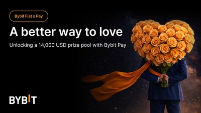 Bybit Fiat and Bybit Pay Spread the Love This Valentine's Season with 14,000 USDT Prize Pool (PRNewsfoto/Bybit) Bybit Fiat and Bybit Pay Spread the Love This Valentine's Season with 14,000 USDT Prize Pool (PRNewsfoto/Bybit)