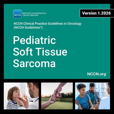 The new NCCN Guidelines for Pediatric Soft Tissue Sarcomas is now available for free at NCCN.org.